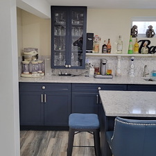 Custom Basement Renovation with a Custom Bar in Laurelton, (Queens) NY 1